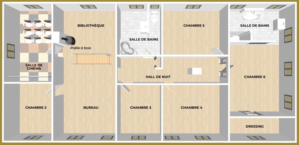 Plan Etage